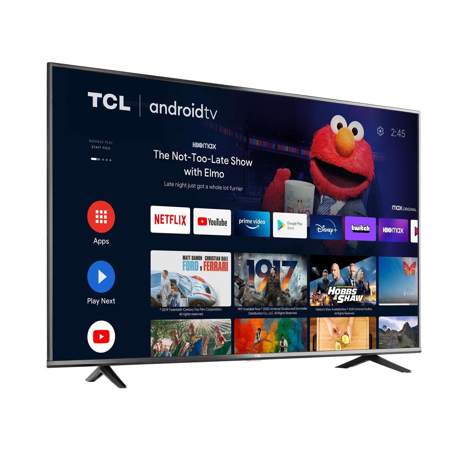 2021 tcl tv 55-inch class 4-series 4k uhd hdr smart television (fast )