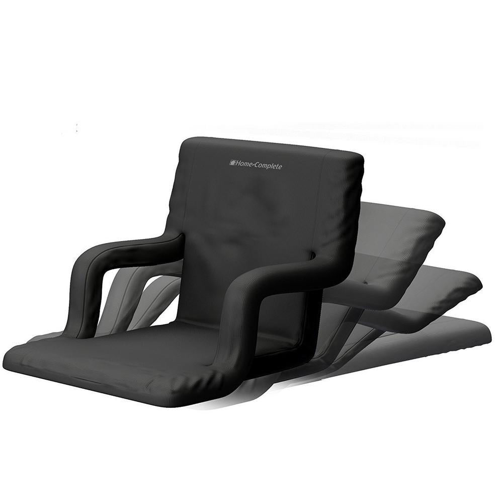Wide Stadium Seat Chair with Padded Back Support (2-Pack)