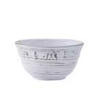 Trellis Lodge White 16 Piece Dinnerware Set, Service for 4