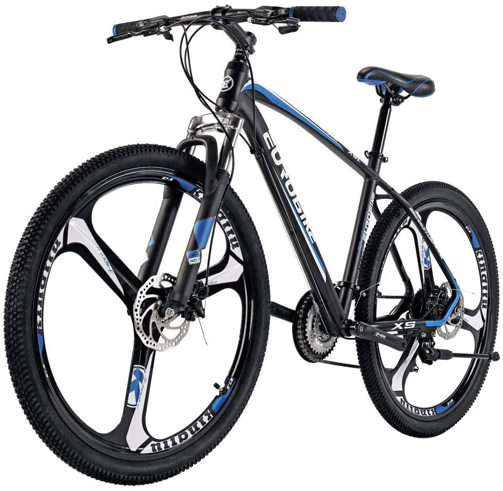 Mountain Bike 27.5 Men and Women Aluminum Frame 3 Spoke Wheel X5