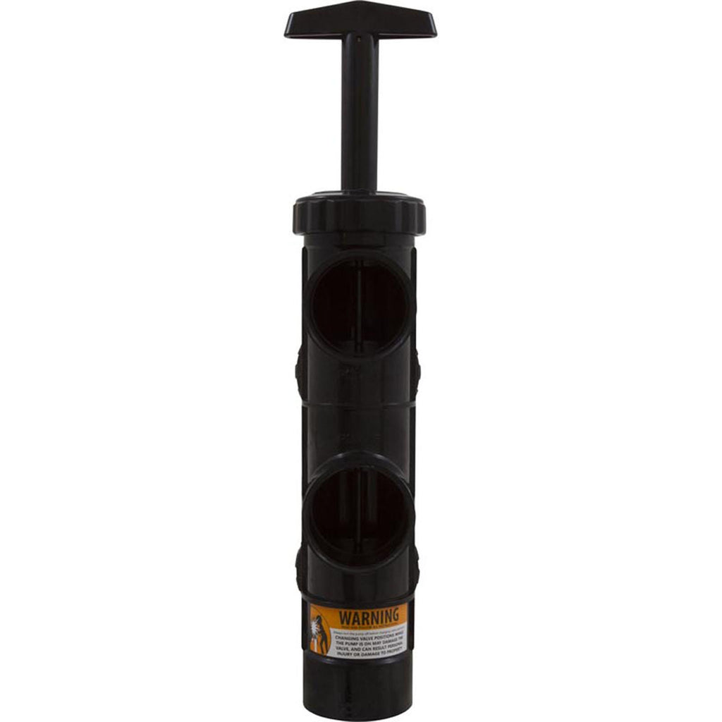 Custom Molded Products Push Pull Valve, CMP H Style, 2", Sand, Black