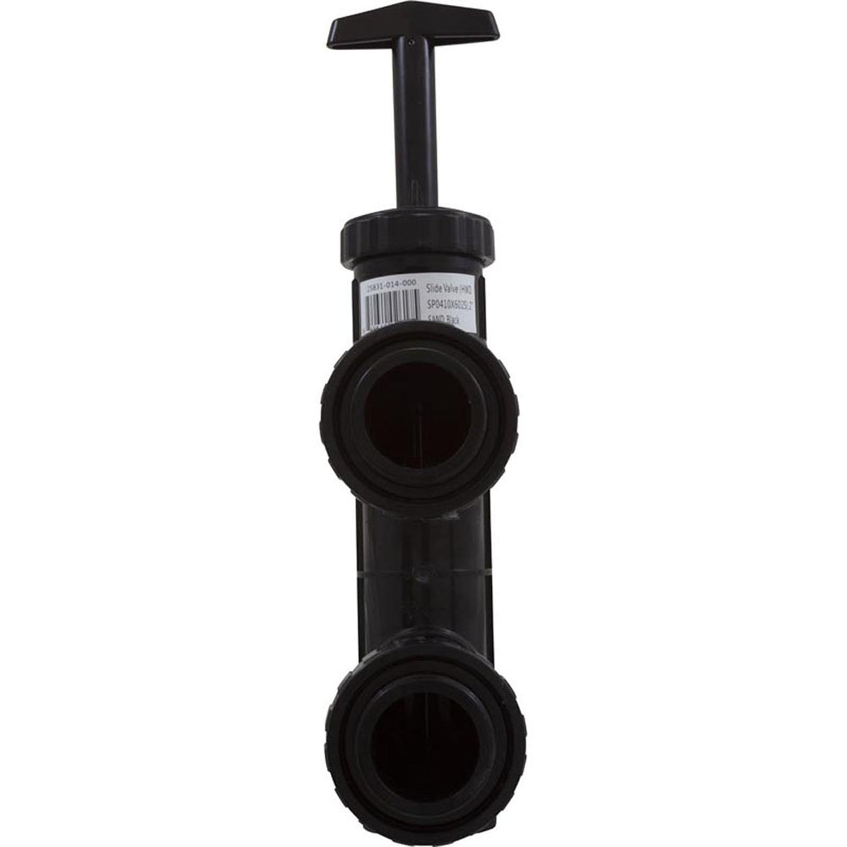 Custom Molded Products Push Pull Valve, CMP H Style, 2", Sand, Black