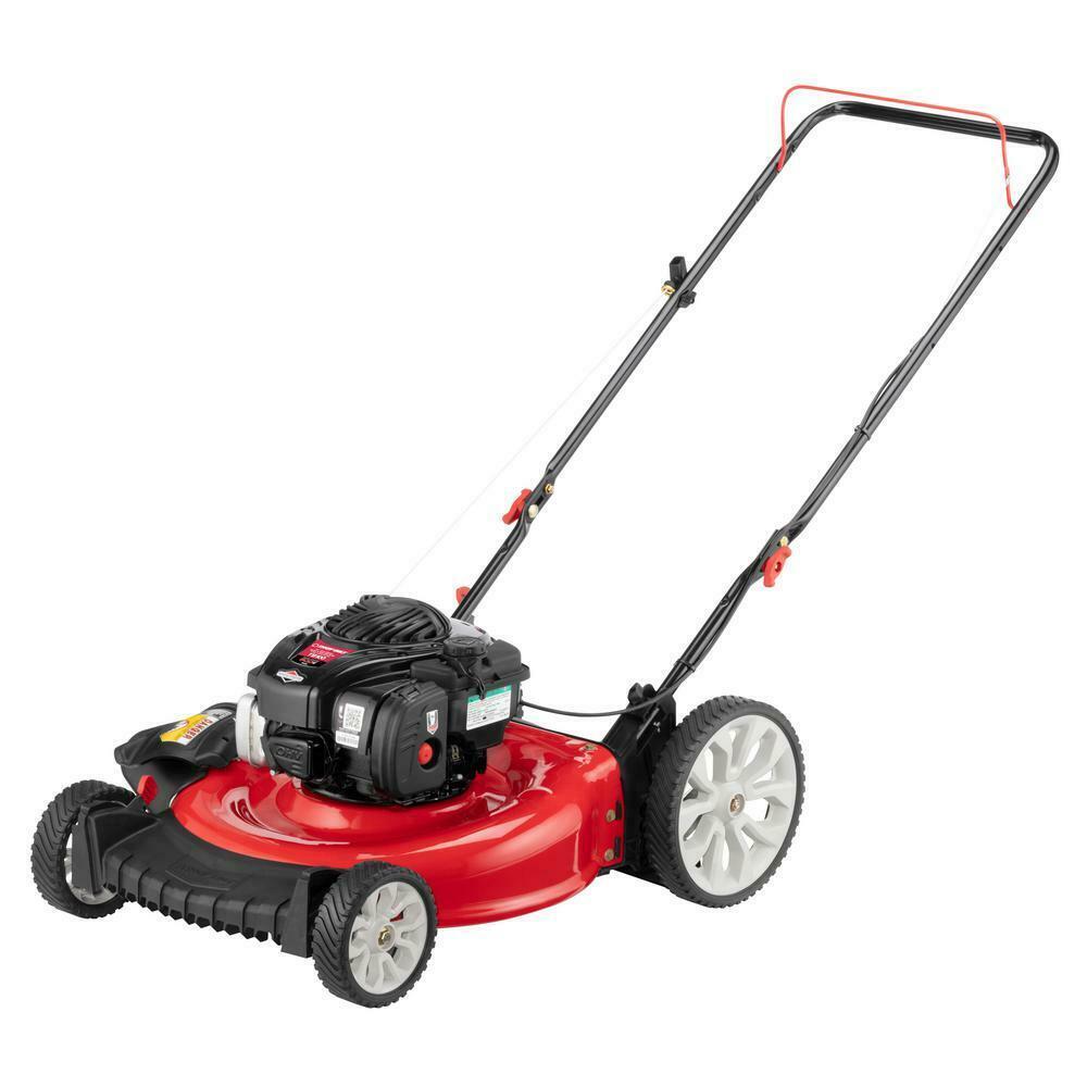 21 in. 140 cc 500e series briggs & stratton gas walk behind push mower with