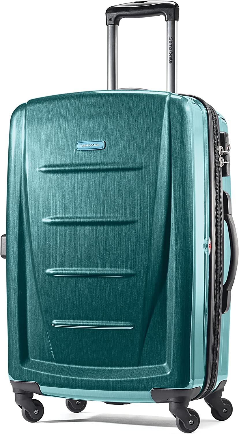 Winfield 2 Hardside Luggage with Spinner Wheels, Cactus Green, 2-Piece Set (20/24)