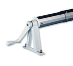 rocky's easy rollers ~ residential in-ground swimming pool solar cover reels