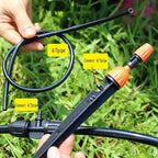 BBGS Micro Flow Drip Watering Irrigation System, DIY Patio Plant Self Watering Kit, Sprinkler for Garden Landscape, Flower Bed Patio, Greenhouse, Plants (Color : Style 3)
