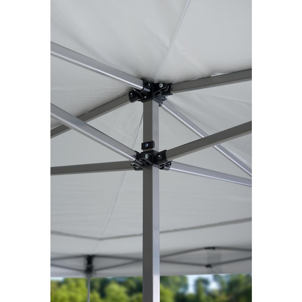 C289 17 ft. x 17 ft. White Straight Leg Canopy
