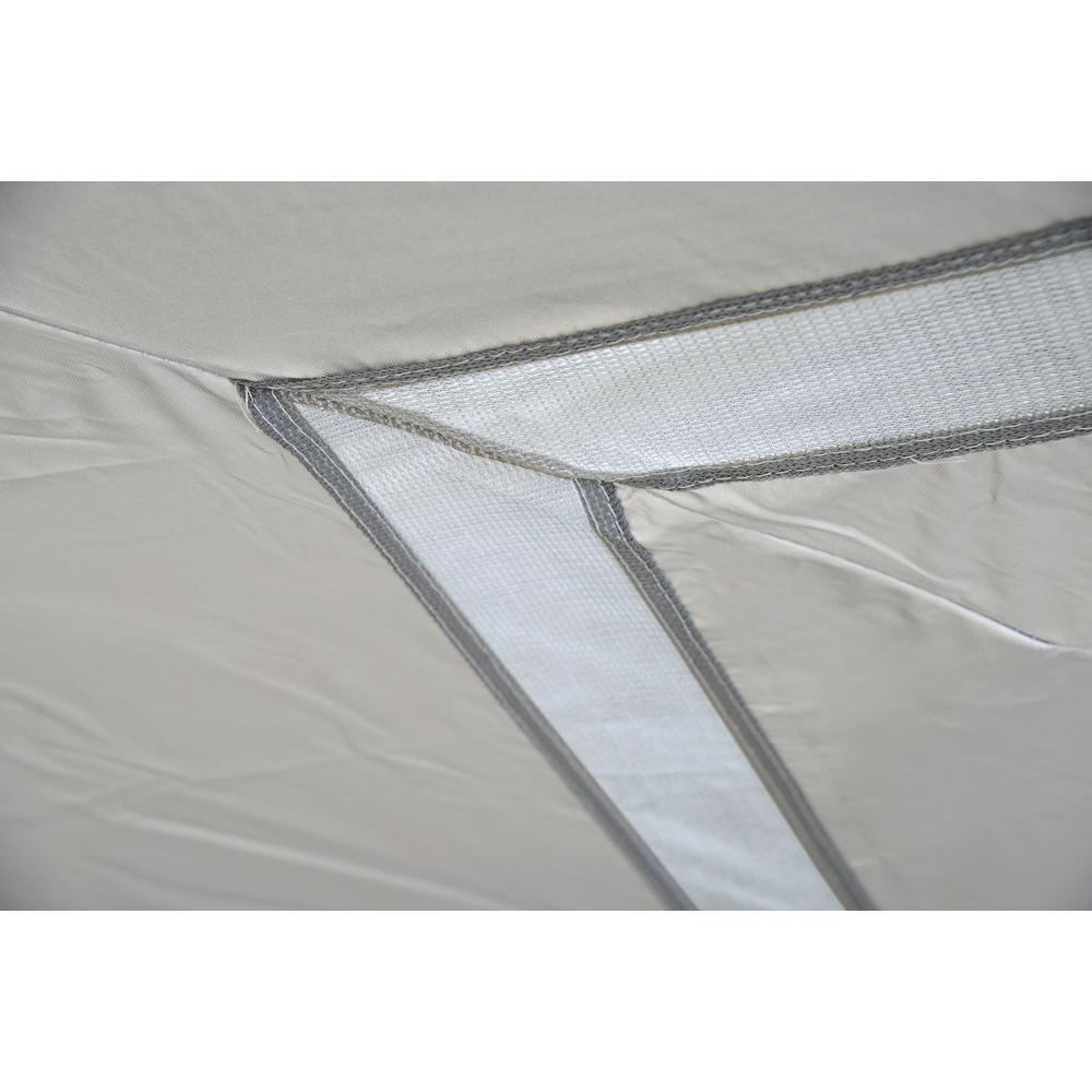 C289 17 ft. x 17 ft. White Straight Leg Canopy