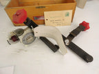 1946 WILCO - WHEEL ALIGNMENT POSITIONER w/TOOL CASE & CHART, 70+ YRS OLD