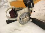 1946 WILCO - WHEEL ALIGNMENT POSITIONER w/TOOL CASE & CHART, 70+ YRS OLD