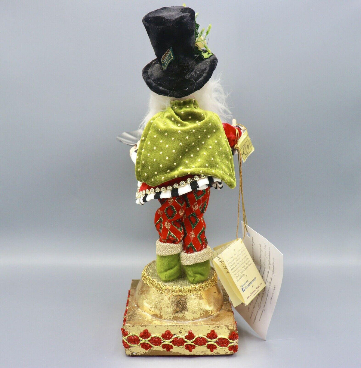 Mark Roberts North Pole Catering Company 15.5" Elf With Platter 72/350 COA MINT