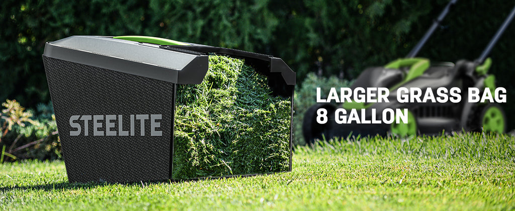 20V 13-Inch Brushless Cordless Lawn Mower, 4.0Ah Battery &amp; Charger Included, Ultra-Lightweight, 5-Position Height Adjustment, 2-in-1 Mulching &amp; 8-Gallon Bag, Ideal for Small Yards