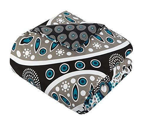 Chic Home CS5036 10 Piece Prenston Contemporary Geometric Pattern Comforter Complete Bed with Sheet Sets Decorative Pillows Shams, - Black