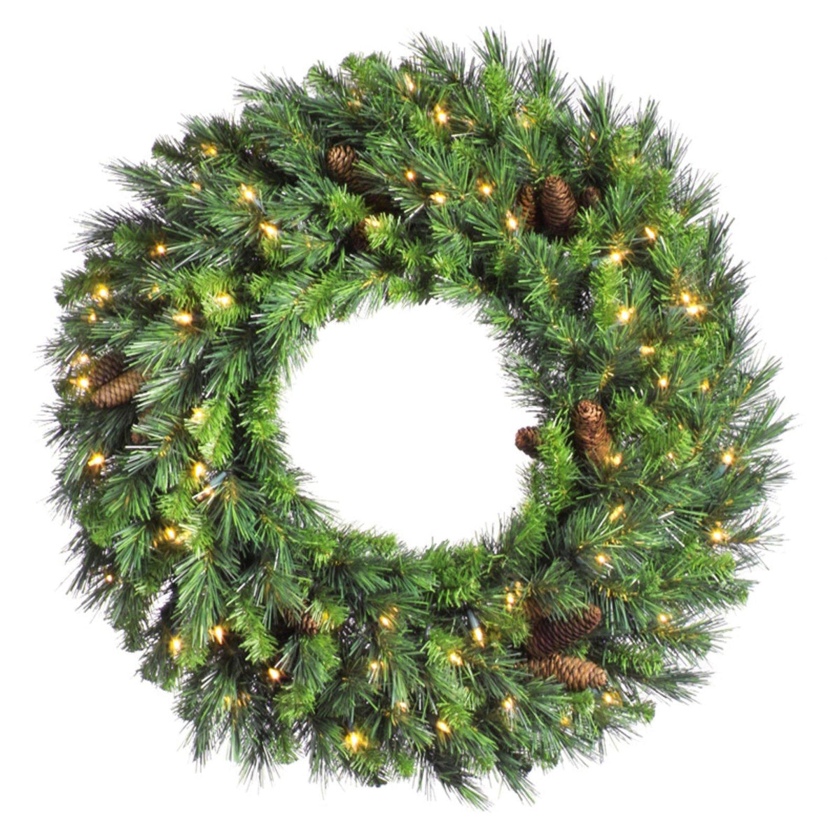 Vickerman 36" Cheyenne Wreath Dura-Lit 100CL - A801037