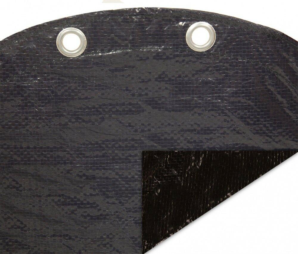 oval deluxe reversible above-ground swimming pool winter cover (various sizes)