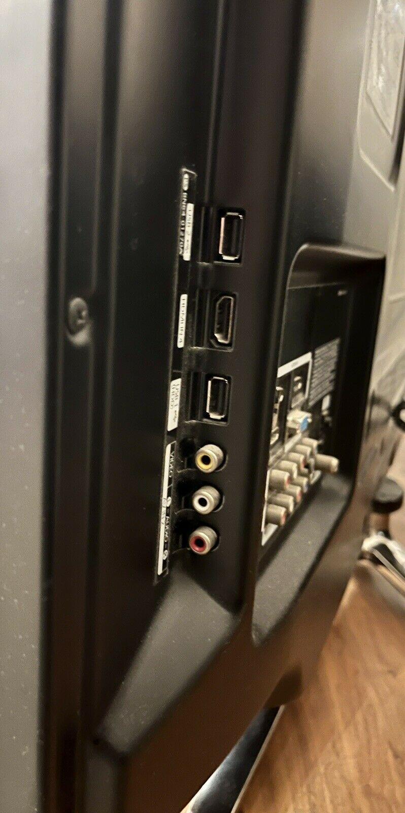 samsung lcd tv (ln46c750) (46in - black) (near perfect condition)