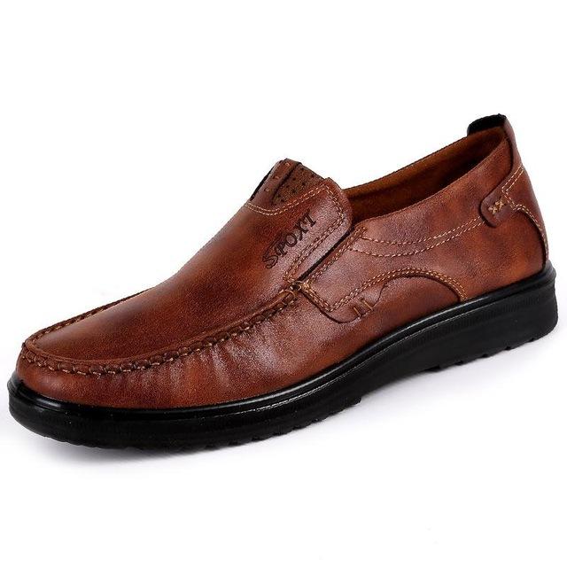 Casual Business Soft Leather Loafers