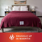 Royal Ultra Cabernet Heated Blanket - King