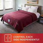Royal Ultra Cabernet Heated Blanket - King