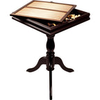 Wooden Chess and Backgammon Table Set