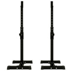 Yotoy Adjustable Squat Rack Dipping Station Barbell Rack Dip Stand Fitness Bench