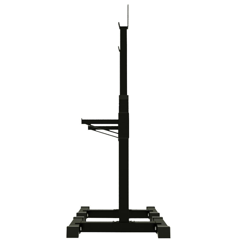 Yotoy Adjustable Squat Rack Dipping Station Barbell Rack Dip Stand Fitness Bench
