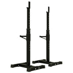 Yotoy Adjustable Squat Rack Dipping Station Barbell Rack Dip Stand Fitness Bench
