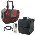 Chauvet DJ Wash FX 2 Multi-Purpose Effect Light with Infrared Remote Control &amp; Carry Bag Package