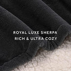 Sunbeam Heated Blanket Size Cozy Feet, Slate Grey (Used)