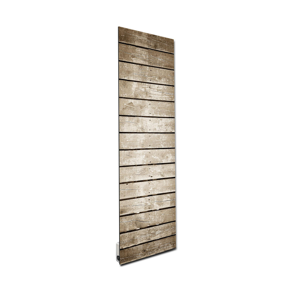 Heat Storm Electric Glass Heater, Indoor, Barn Wood, HS-PARC-1648