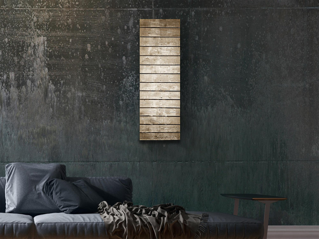 Heat Storm Electric Glass Heater, Indoor, Barn Wood, HS-PARC-1648