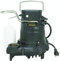 flint walling/star 3sehl submersible sump pump, 3/10hp