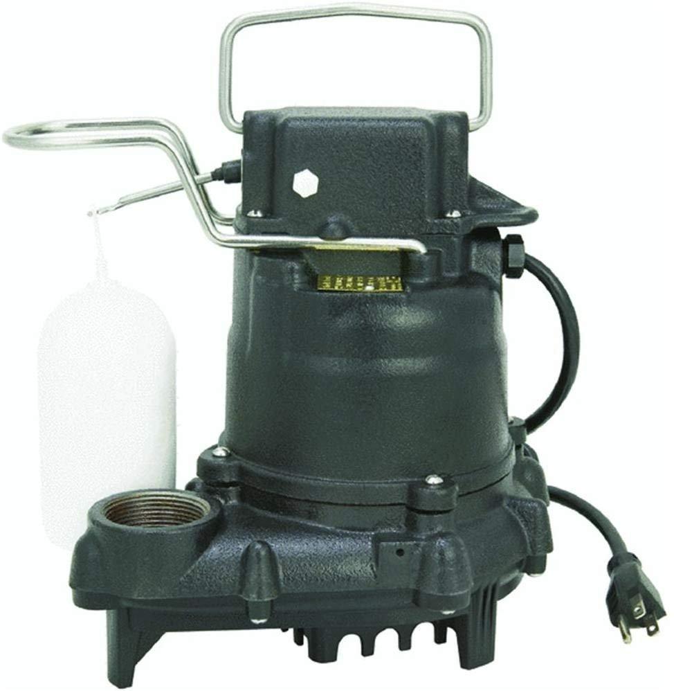 flint walling/star 3sehl submersible sump pump, 3/10hp