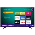 hisense 58  class 4k uhd led roku smart tv hdr 58r6e3