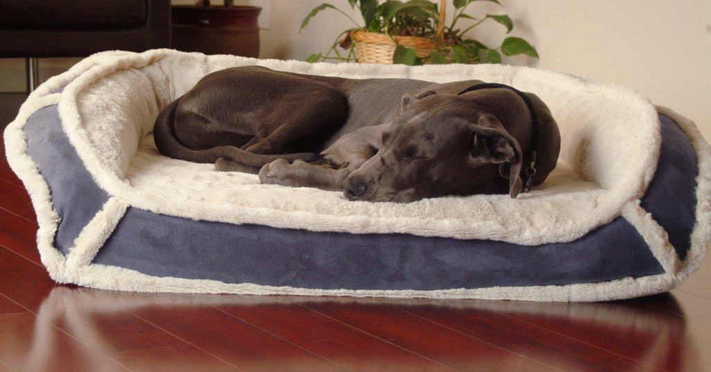 K9 Ballistics Luxury Orthopedic Memory Foam Bolstered Dog Bed Waterproof Liner