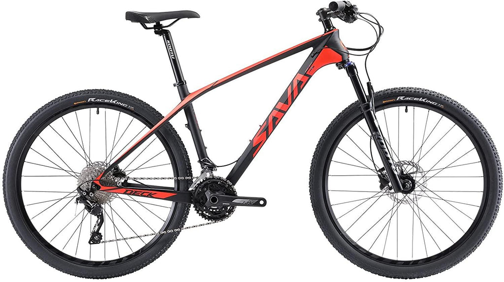 SAVADECK DECK300 Carbon Fiber Mountain Bike 27.5"/29" Complete Hard Tail MTB Bicycle 30 Speed with M6000 DEORE Group Set