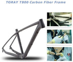 SAVADECK DECK300 Carbon Fiber Mountain Bike 27.5"/29" Complete Hard Tail MTB Bicycle 30 Speed with M6000 DEORE Group Set