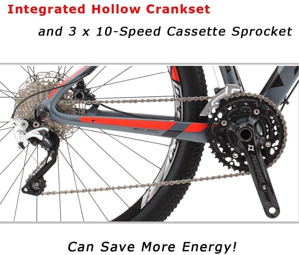 SAVADECK DECK300 Carbon Fiber Mountain Bike 27.5"/29" Complete Hard Tail MTB Bicycle 30 Speed with M6000 DEORE Group Set