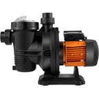 vevor 72v solar powered pool pump 1.6hp 136 gpm water pump w/ mppt controller