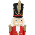 37 in. Kristoff the Nutcracker Soldier Christmas Decor - Polyresin