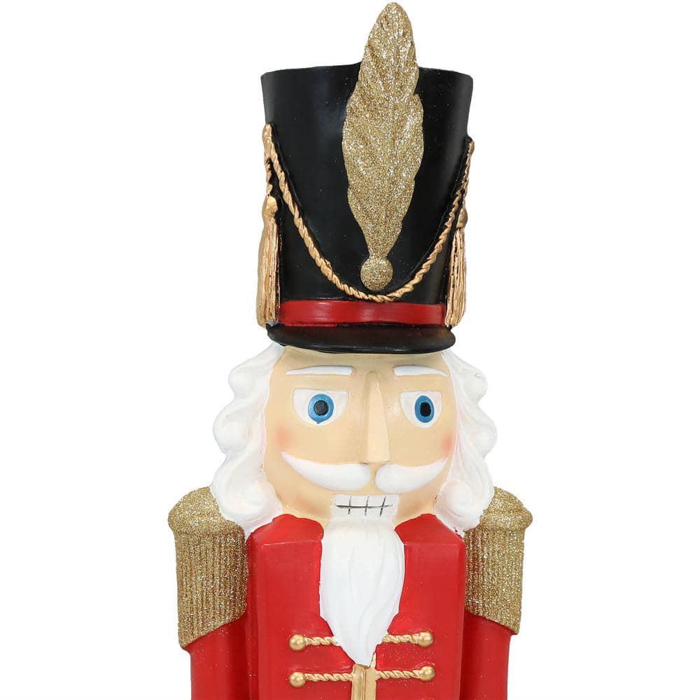 37 in. Kristoff the Nutcracker Soldier Christmas Decor - Polyresin