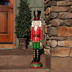 37 in. Kristoff the Nutcracker Soldier Christmas Decor - Polyresin