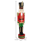 37 in. Kristoff the Nutcracker Soldier Christmas Decor - Polyresin