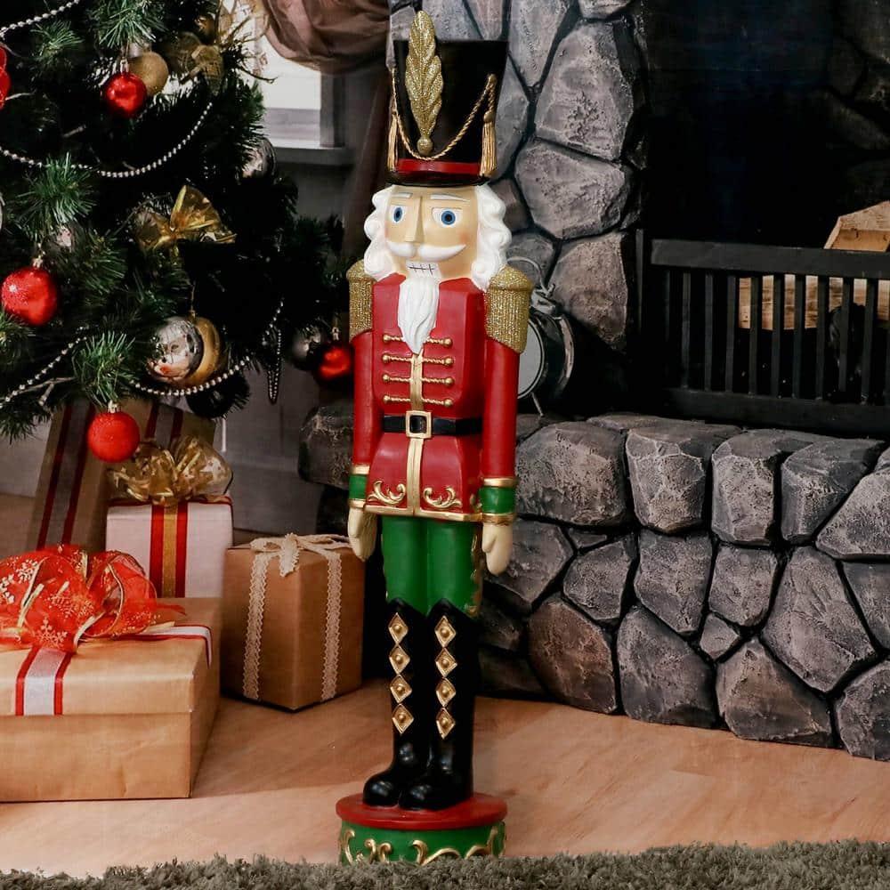 37 in. Kristoff the Nutcracker Soldier Christmas Decor - Polyresin