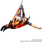 Fusion Climb Super Ripper Ii Superman Style Head First Zipline Harness Only