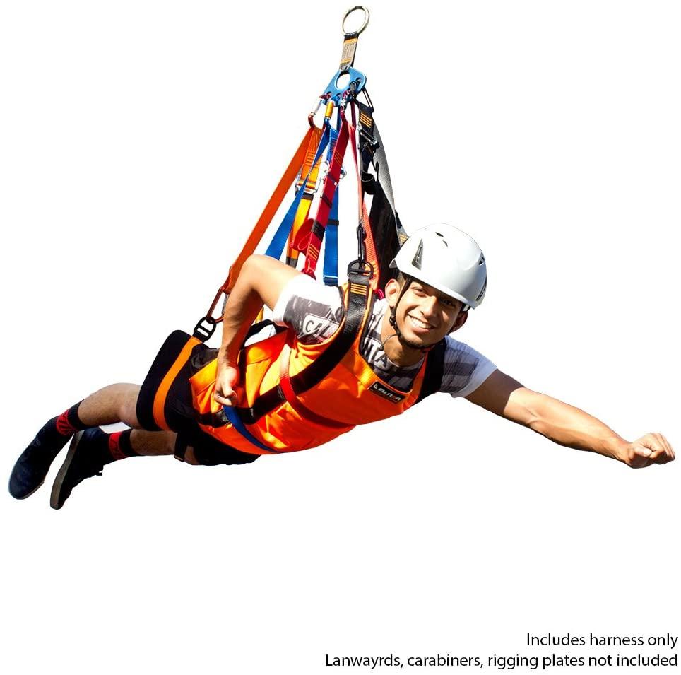 Fusion Climb Super Ripper Ii Superman Style Head First Zipline Harness Only
