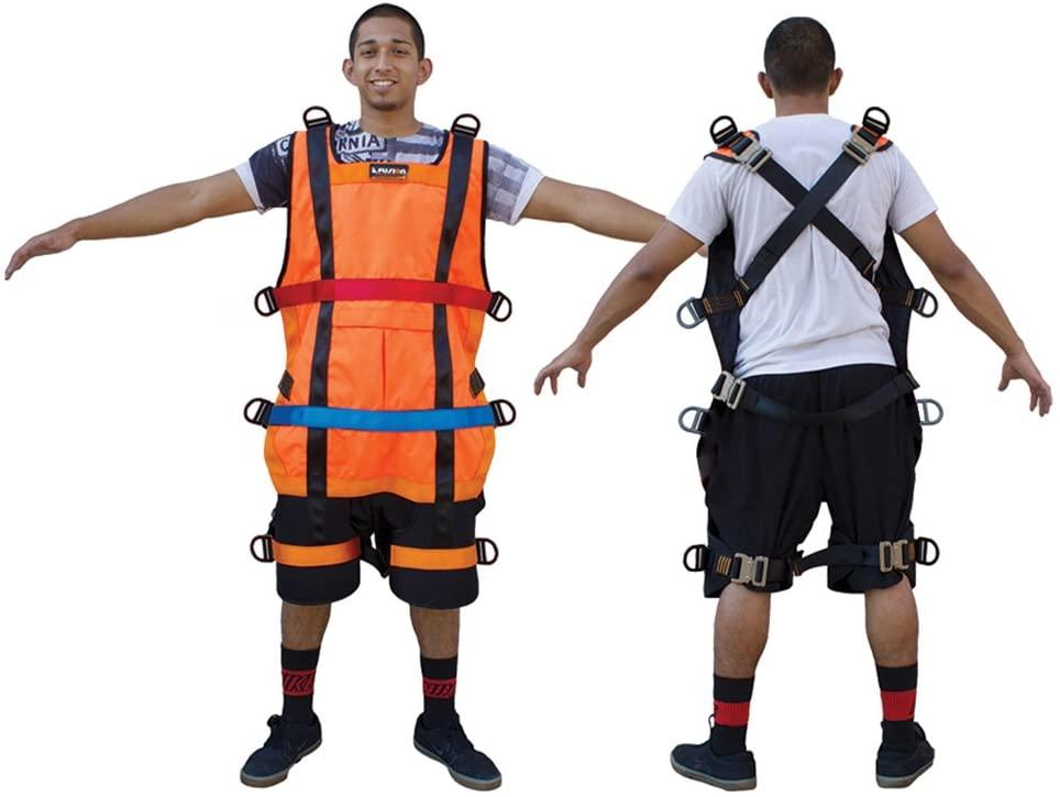 Fusion Climb Super Ripper Ii Superman Style Head First Zipline Harness Only