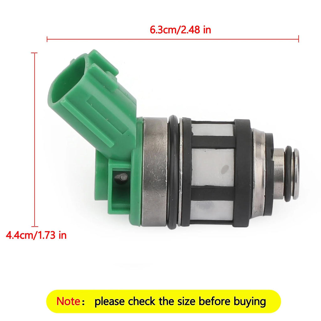 96-04 Frontier/00-04 Xterra/96-97 Pickup 2.4L 4PCS Nissan Fuel Injectors JS4D-2 16600-1S700 842-18125 Generic