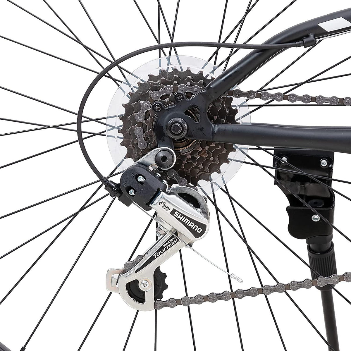Hiland 26 Inch Mountain Bike MTB Bicycle Full-Suspension 18/21 Speeds Drivetrain Cycling Urban Commuter City Bicycle 3 Colors