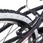 Hiland 26 Inch Mountain Bike MTB Bicycle Full-Suspension 18/21 Speeds Drivetrain Cycling Urban Commuter City Bicycle 3 Colors